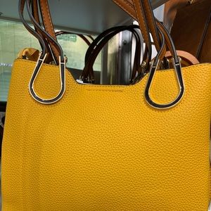 Yellow Shoulder Bag
